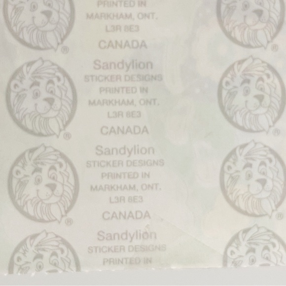 Sandylion Iridescent Shiny Fairy Sticker Sheet Night Sky Stars Pink Blue Flowers - Picture 12 of 16